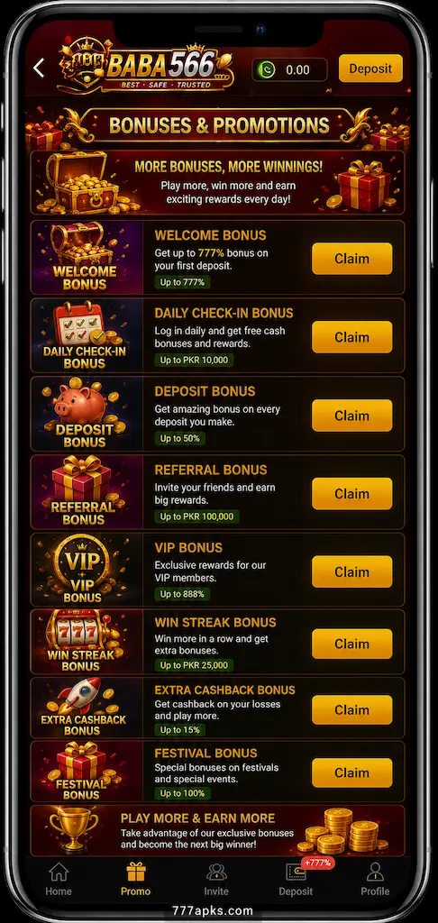 Baba566 Game interface image