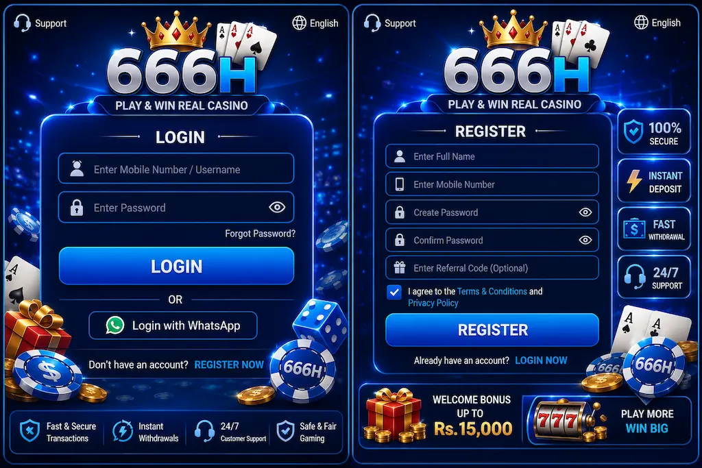 666H Game interface image