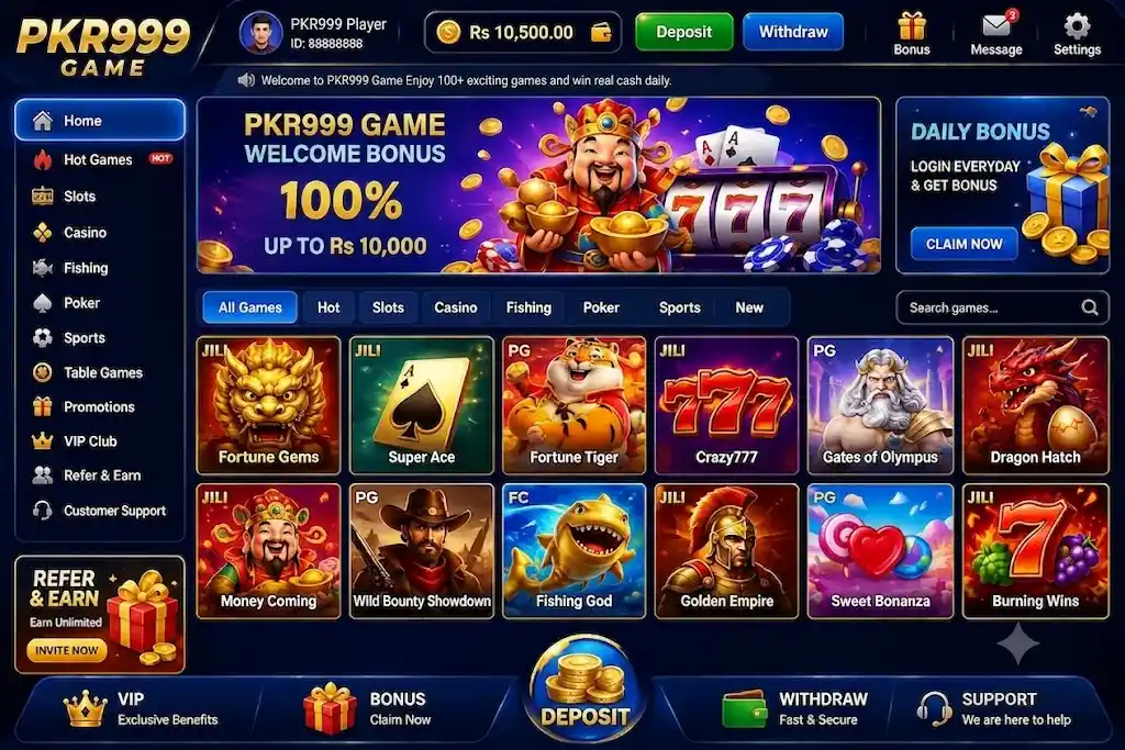 PKR999 Game interface image