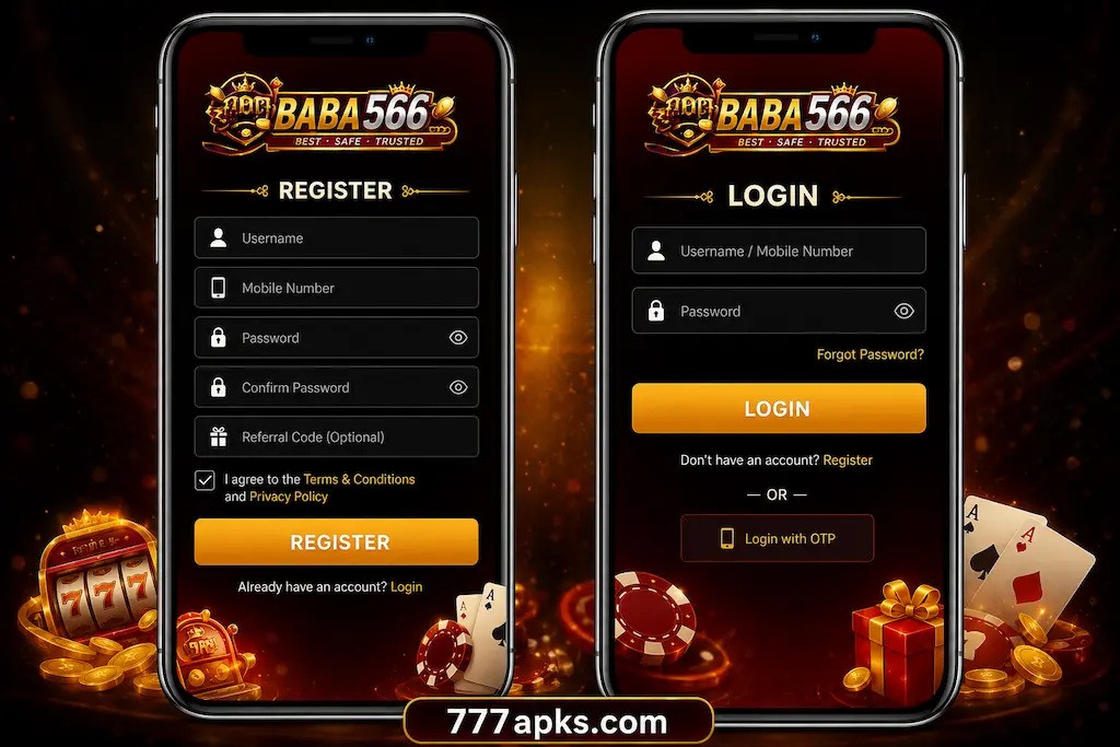 Baba566 Game interface image