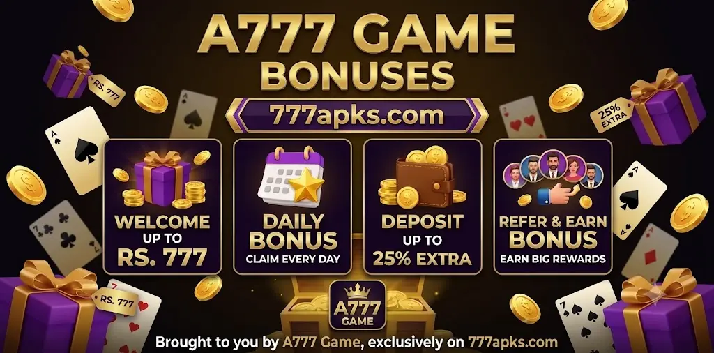A777 Game interface image 