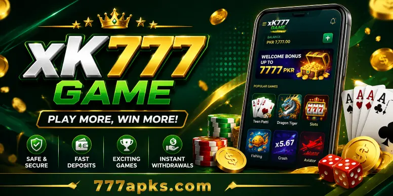 xK777 Game Mobile interface